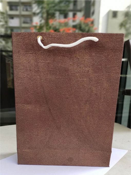 Trendilook Gift Bags Brown Texture Shining Paper Bag