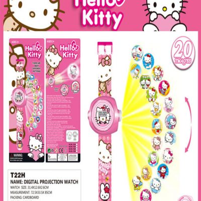 HelloKitty_Projector_Cartoon_Watch