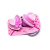 Heart Cap Flower Rubberband for Kids