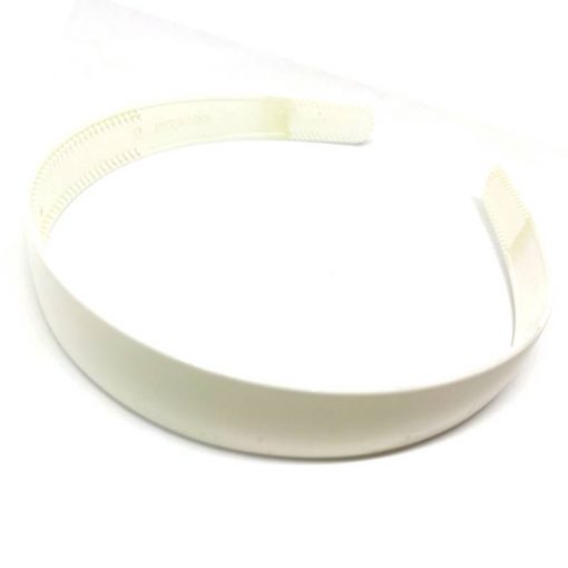 Trendilook White Unbreakable Big Size Single Color Hairband