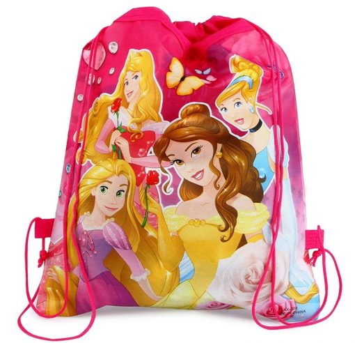 Trendilook Princess Theme Dori / Haversack Bag set of 12 for Kids Birthday Return Gift