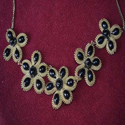 Black Golden Necklace