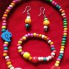 Trendilook Kids Wooden Beads Necklace Set