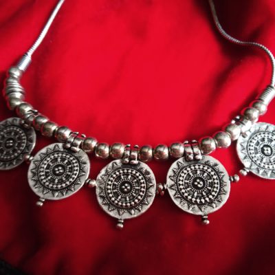 Trendilook Coin German Silver Neckpiece