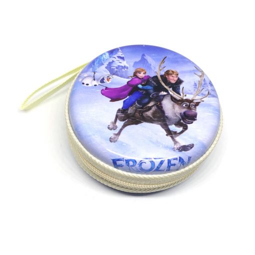 Frozen Theme2 Coin Tin Purse with zipper for kids