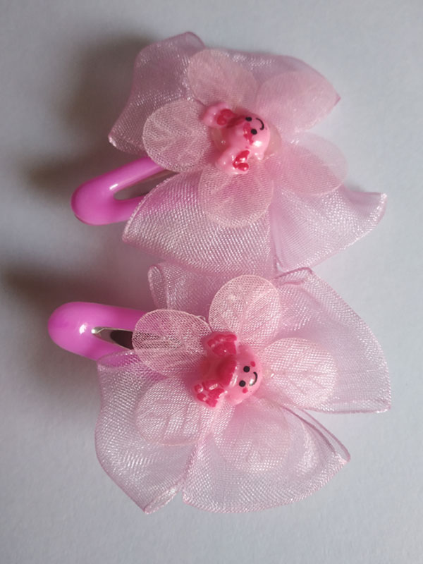 Trendilook Net Flower Clip for Girls - Image 2