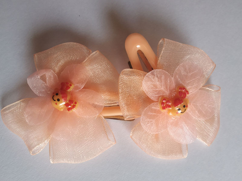 Trendilook Net Flower Clip for Girls