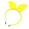 Trendilook Yellow Bunny Bobby Print Hairband