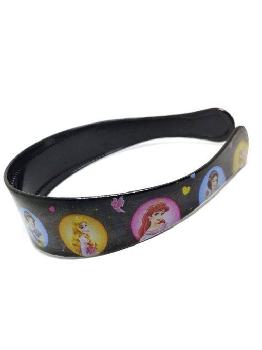 Trendilook Black Princess Circle Theme Hairband for Cute Princess