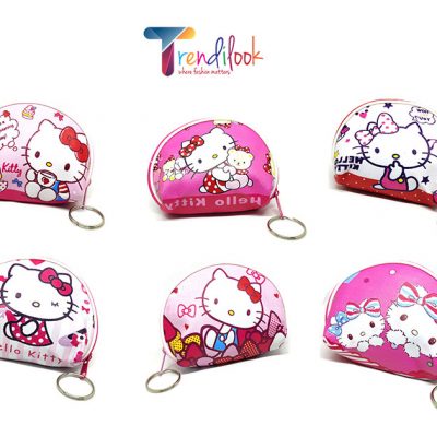 Trendilook Hello Kitty Coin Purse Mini PU Key Chain Small Purse / Pouch - All