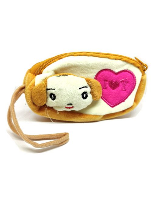 Trendilook Beautiful Soft Animal Face Pencil Purse / Pouch For Kids - Theme2