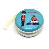 London Theme1 Coin Tin Purse with zipper for k