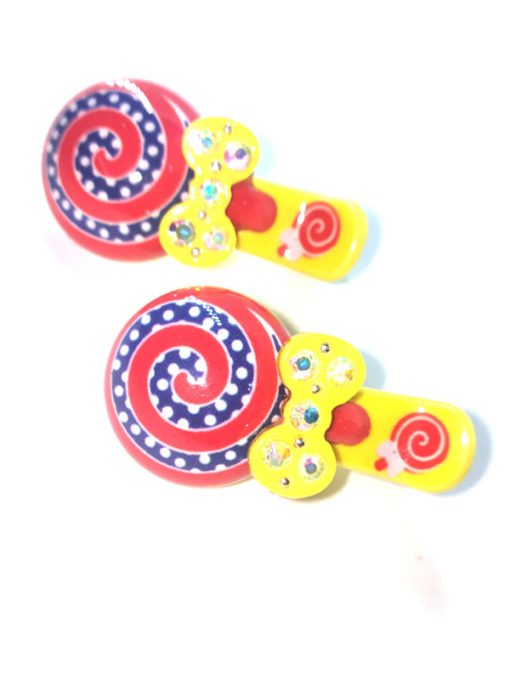 Trendilook Candy Stone Work Clips for Kids