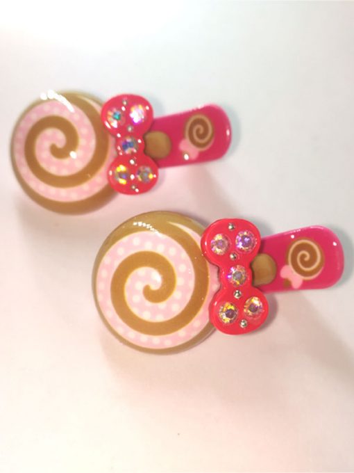 Trendilook Candy Stone Work Clips for Kids