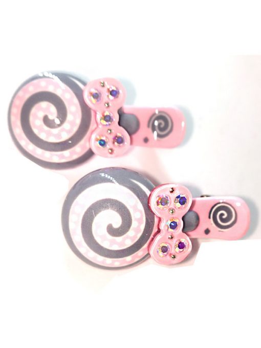 Trendilook Candy Stone Work Clips for Kids