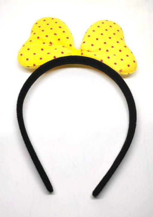 Trendilook Bunny Black Base Fur Hairband