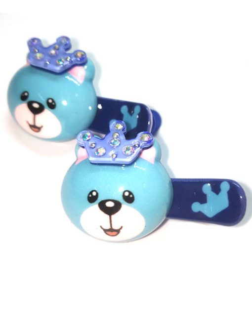 Trendilook Bear Stone Work Clips for Kids