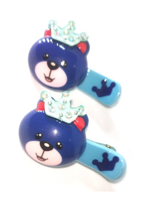 Trendilook Bear Stone Work Clips for Kids