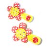 Trendilook Flower Stone Work Clips for Kids