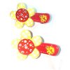 Trendilook Flower Stone Work Clips for Kids