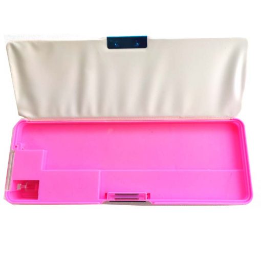 Trendilook Princess Magnetic Dual Side Pencil Box New Design with Light Lamp