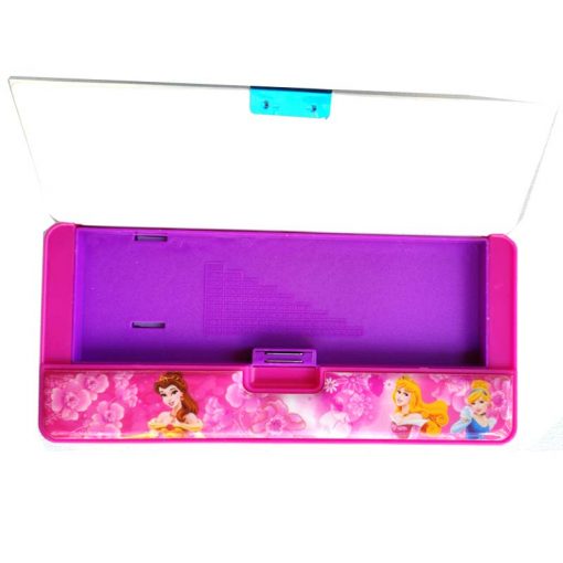 Trendilook Princess Magnetic Three Side Pencil Box with Multiplication Table Inside