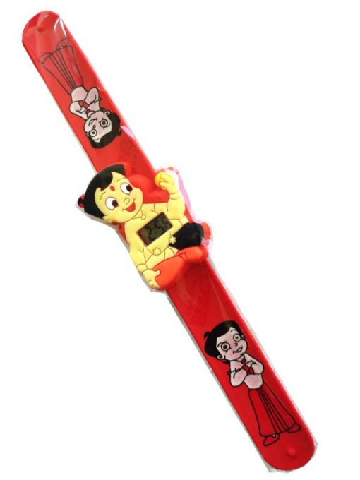 Trendilook Chota Bheem Silicone Slap Band Digital Watch for Kids