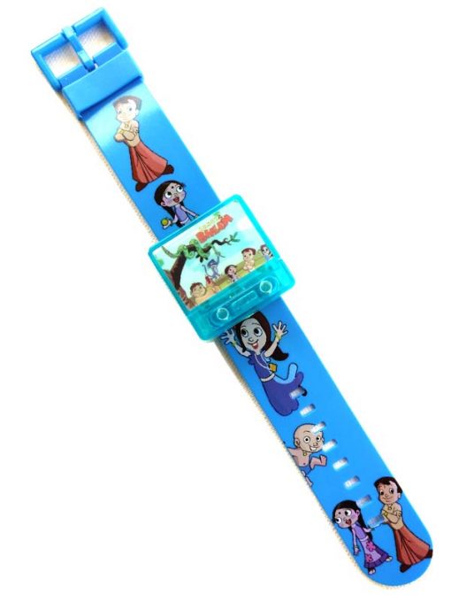 Chota Bheem Square Musical Digital Watch with Light for Kids