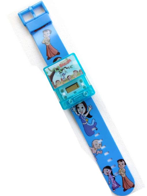 Chota Bheem Square Musical Digital Watch with Light for Kids