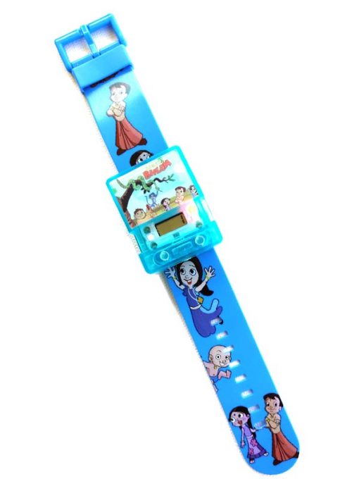 Chota Bheem Square Musical Digital Watch with Light for Kids