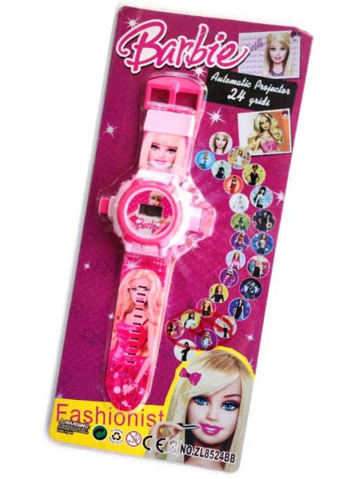 Trendilook Digital Barbie 24 Images Projector Toy Digital Watch for Kids