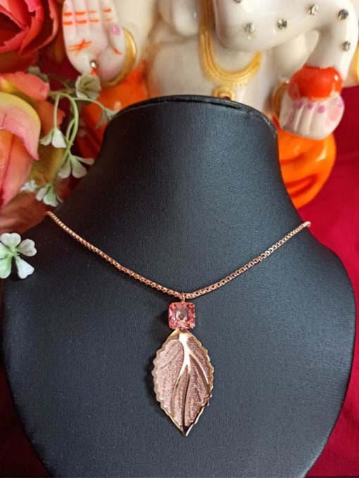 Trendilook Leaf Neckpiece For Ladies and Girls