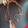 Trendilook Leaf Neckpiece For Ladies and Girls