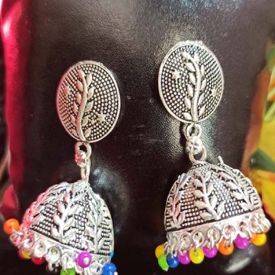 Trendilook German Silver Jhumki