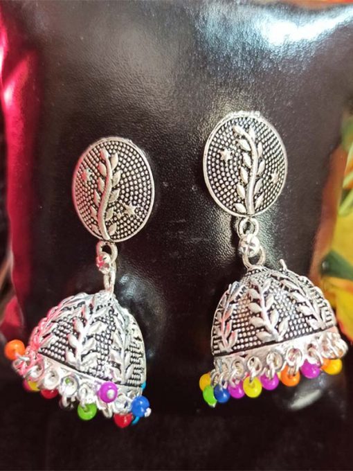 Trendilook German Silver Jhumki