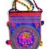 Trendilook Handmade Blue Elephant Sling Bag for Ladies and Girls