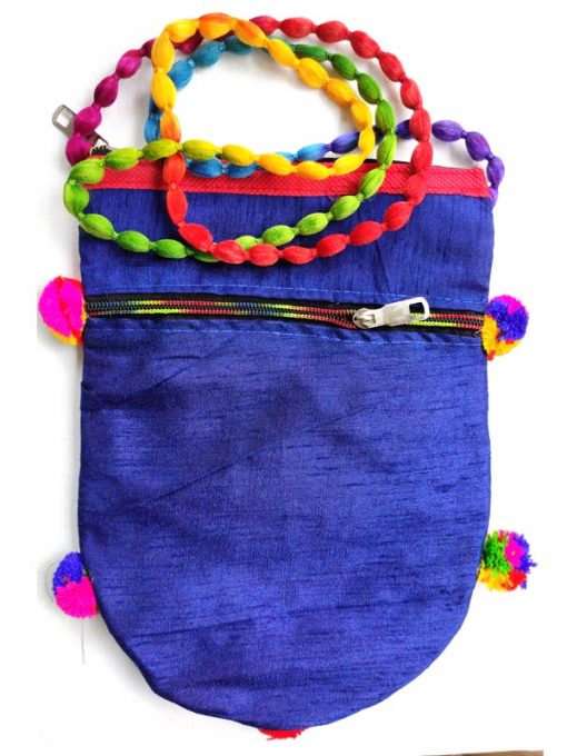 Trendilook Handmade Blue Elephant Sling Bag for Ladies and Girls