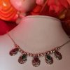 Trendilook Kundan German Silver Neckpiece