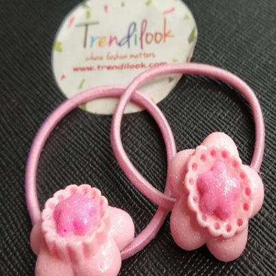 Trendilook Flower Rubberband one Pair