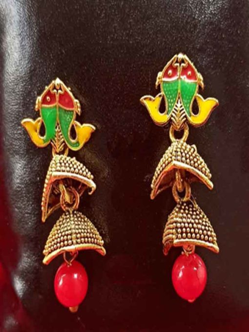 Trendilook German Gold Jhumki