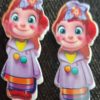 Trendilook Cute Doll Clips one Pair