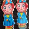 Trendilook Cute Doll Clips one Pair