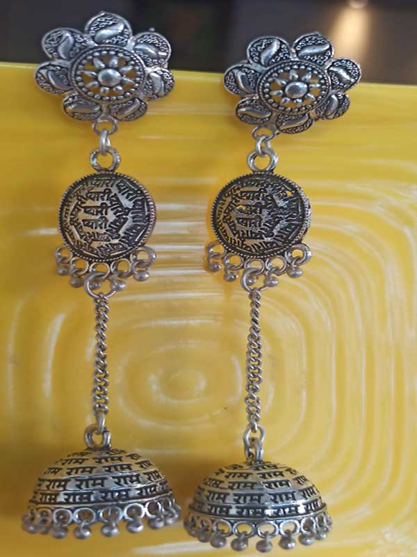 Buy White Earrings for Women by Aazeen Online | Ajio.com