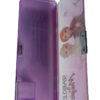 Trendilook Frozen Magnetic Dual Side Violet Glitter Water Cover Pencil Box