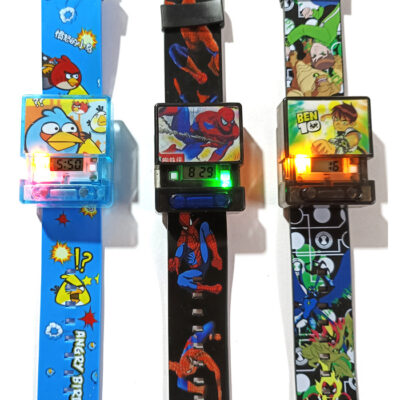 Trendilook Square Musical Digital Watch with Light for Kids Boys