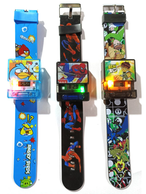 Trendilook Square Musical Digital Watch with Light for Kids Boys