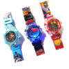 Trendilook Round Musical Digital Watch with Light for Kids Boys