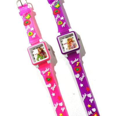 Trendilook Multi-character Square Analog Watch for Kids Girls