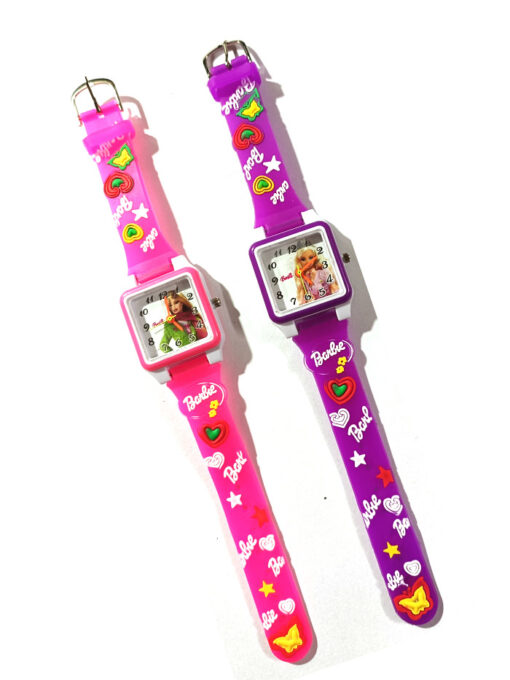 Trendilook Multi-character Square Analog Watch for Kids Girls