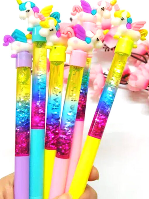 Trendilook Beautiful Unicorn Glitter Gel Pen for Kids